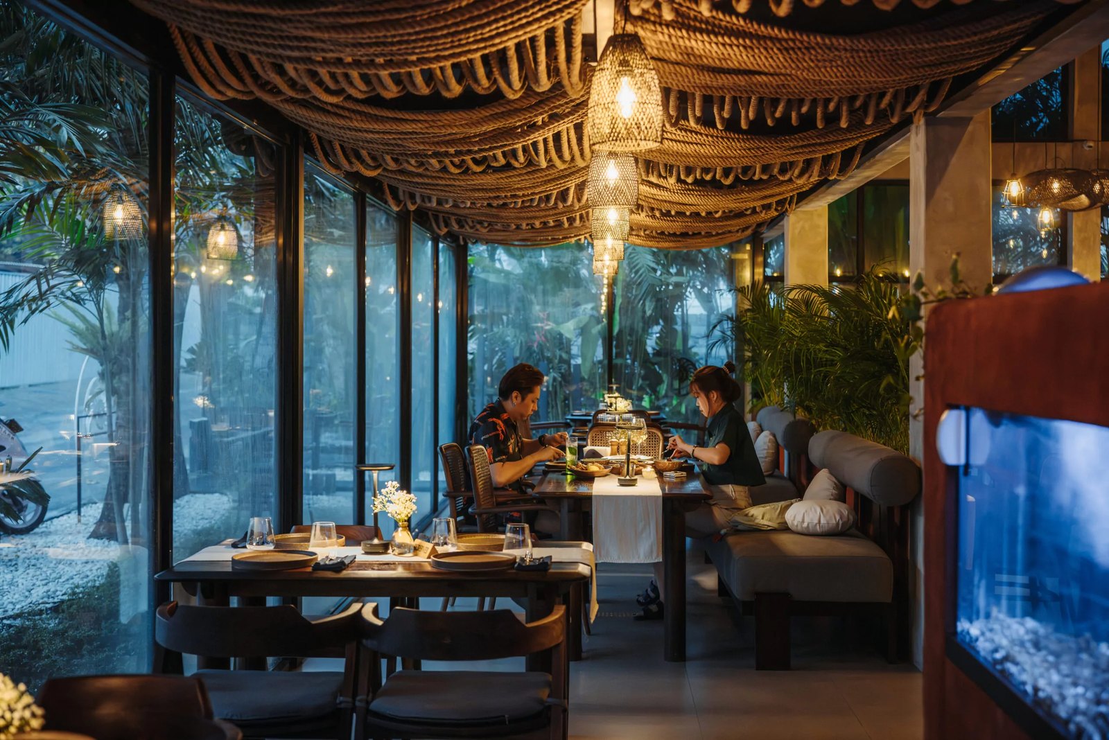 Nautilus restaurant in Bali